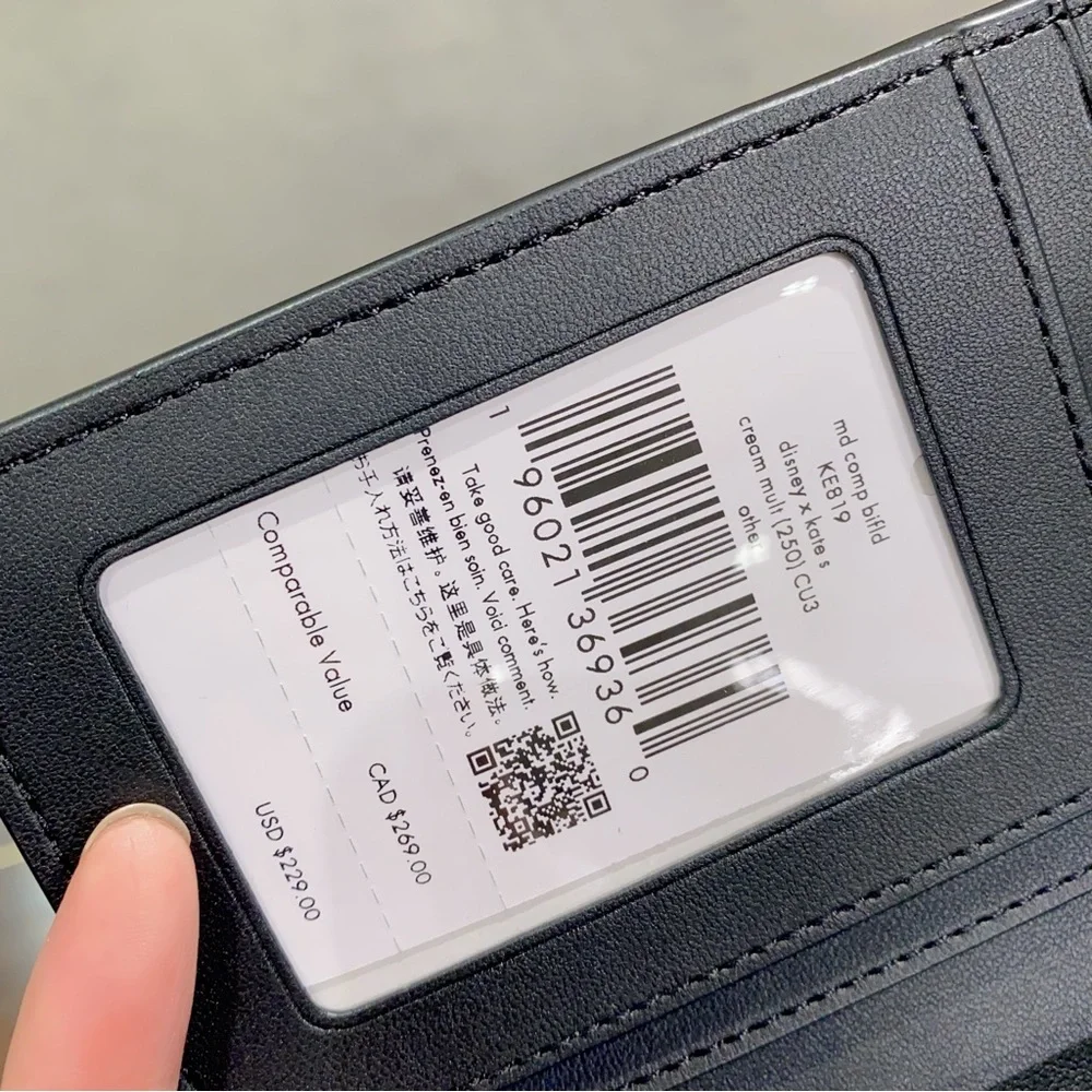 Kate Spade Disney beauty and the beast medium wallet_4